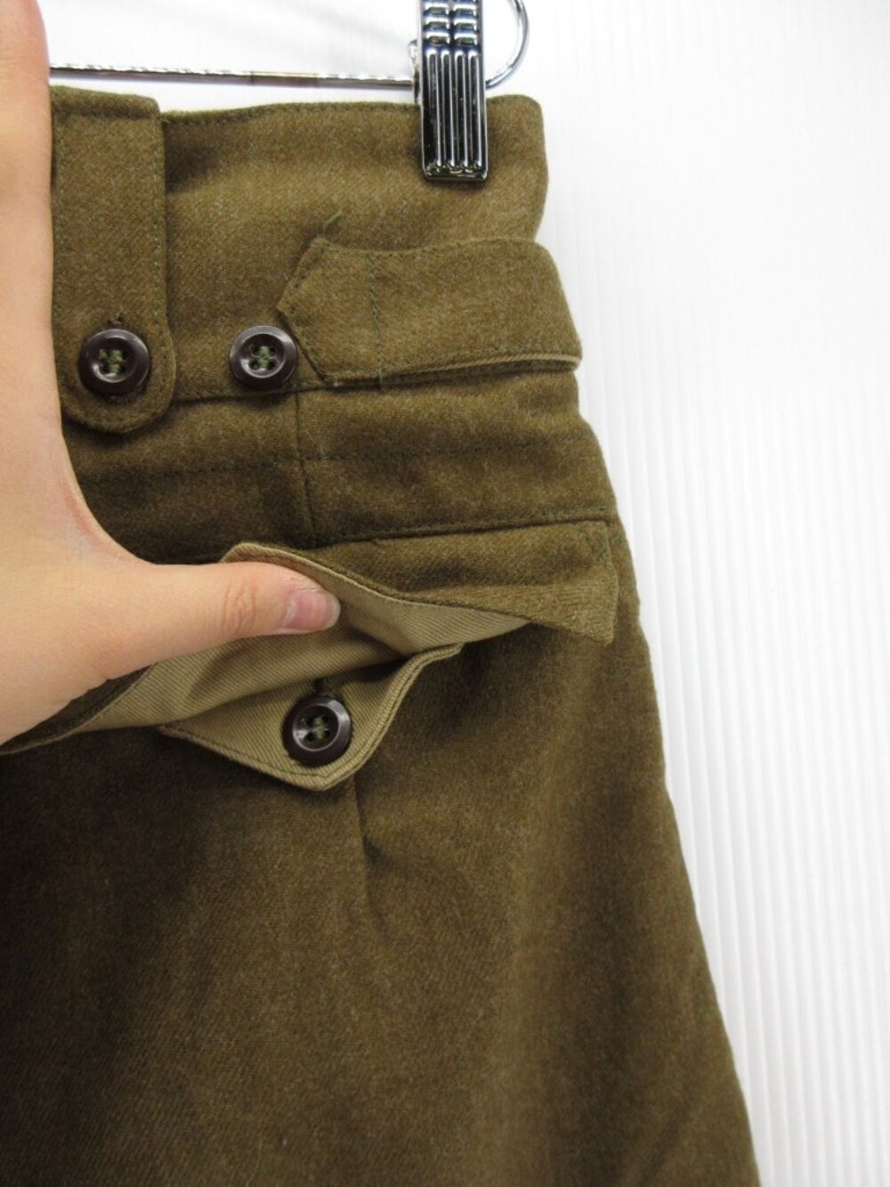 VGT Australian Army Pants 31X32 50s Battledress Cargo 60s DEADSTOCK NEW - Picture 13 of 16